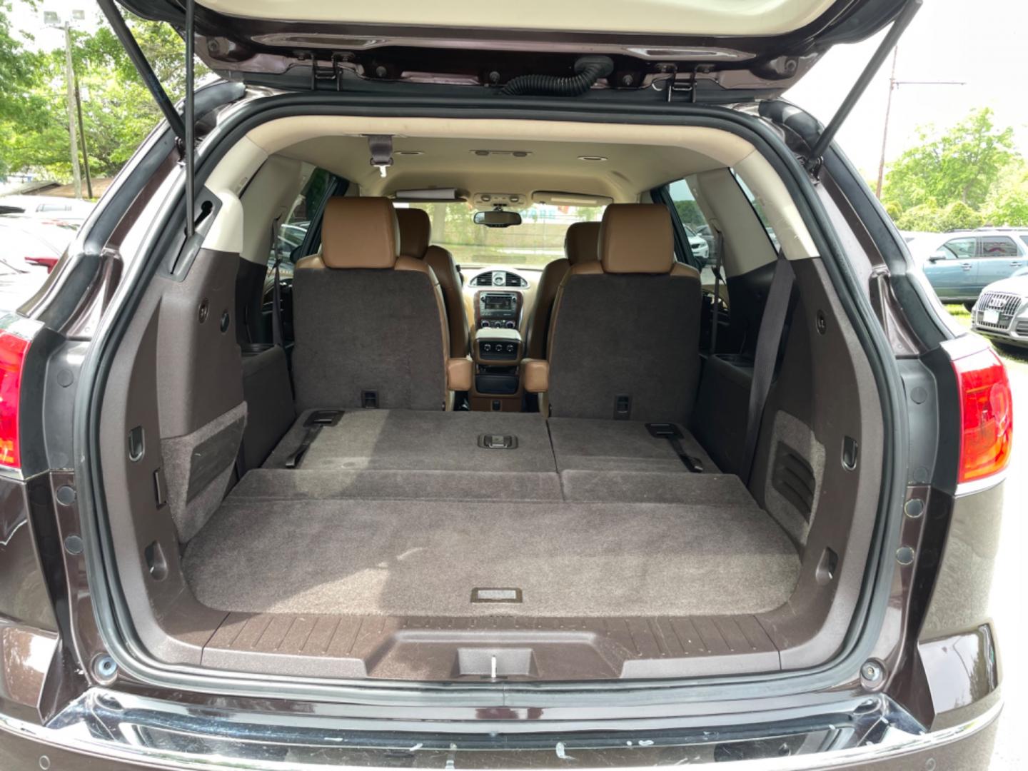 2016 BROWN BUICK ENCLAVE LEATHER (5GAKRBKD4GJ) with an 3.6L engine, Automatic transmission, located at 5103 Dorchester Rd., Charleston, SC, 29418-5607, (843) 767-1122, 36.245171, -115.228050 - Photo#14